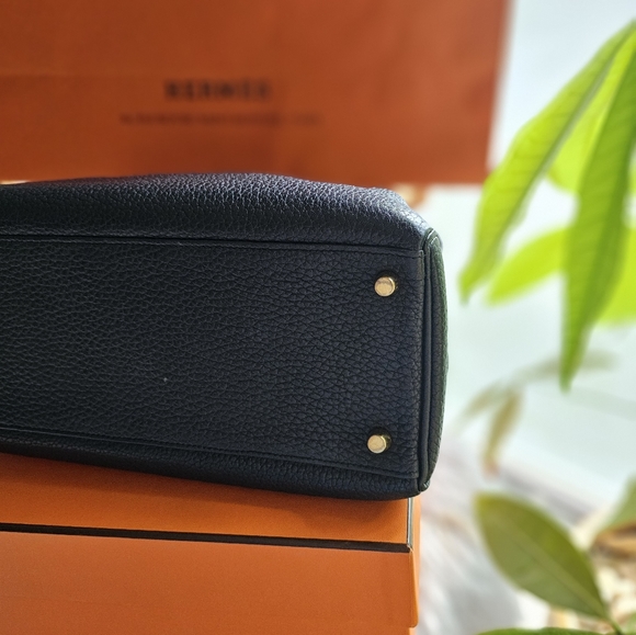 HERMES KELLY BLACK - Picture 11 of 16